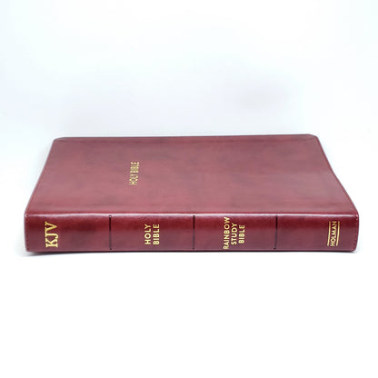 Holman KJV Rainbow Study Bible, LeatherTouch