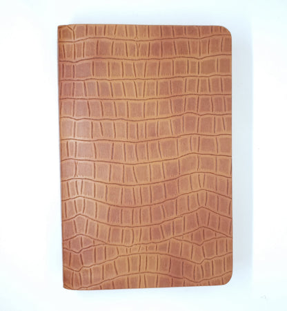 Thomas Nelson The NKJV Student Bible, Brown Alligator LeatherSoft™