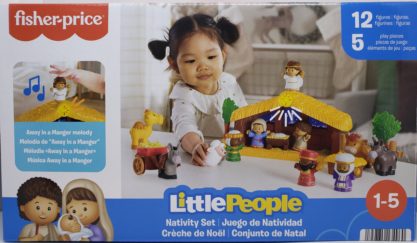 Fisher-Price® Little People® - Deluxe Christmas Story Nativity Set - 1-5 years