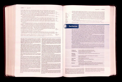 Tyndale KJV Life Application® Study Bible Third Edition - Brown and Mahogany Leatherlike
