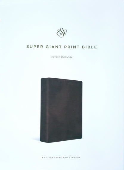 Crossway ESV Super Giant Print Bible - TruTone®