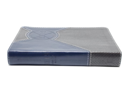 Thomas Nelson KJV, Axis: A Study Bible for Teens, Blue/Gray Leathersoft