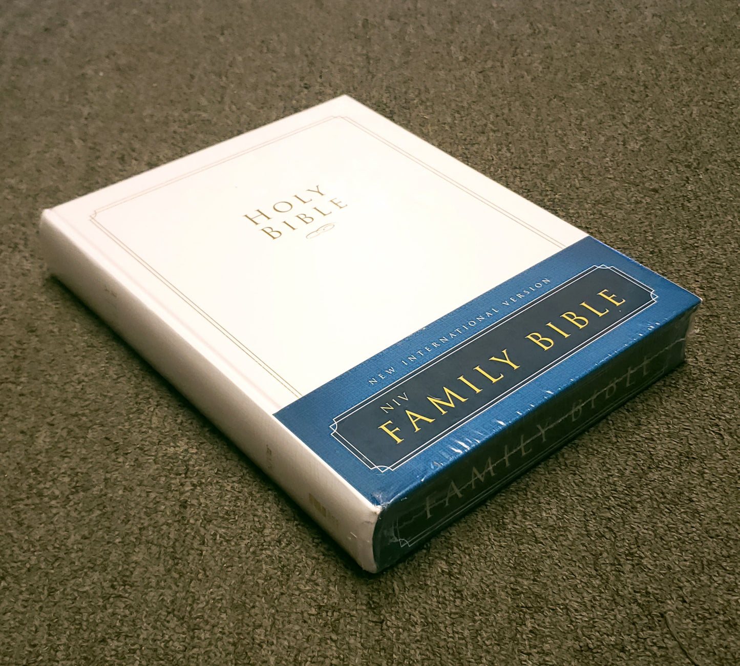 Zondervan NIV Family Bible, White, Hardcover