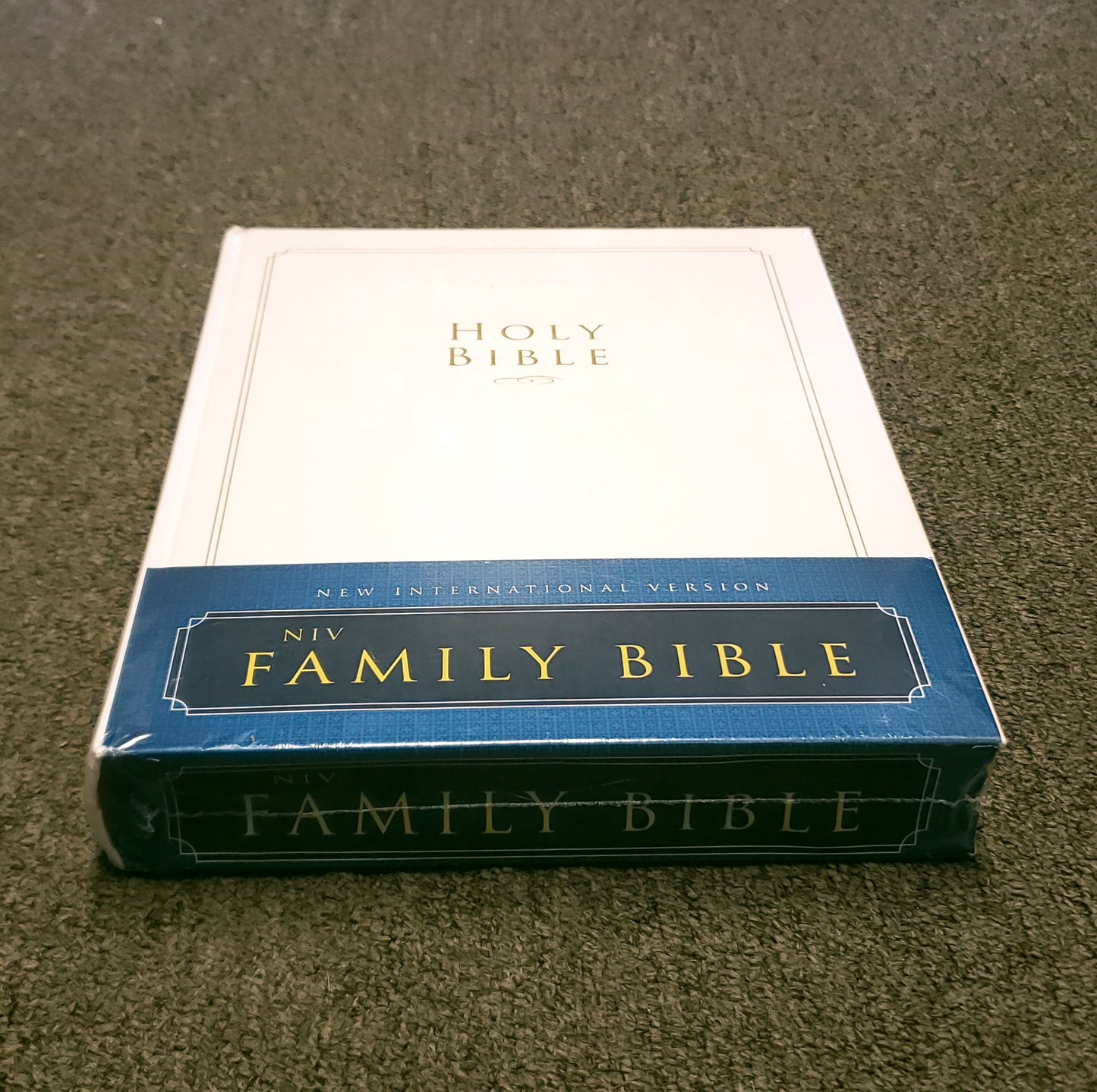 Zondervan NIV Family Bible, White, Hardcover